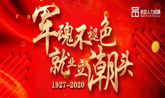 軍魂不褪色，就業(yè)立潮頭！熱烈慶祝中國人民解放軍建軍93周年！