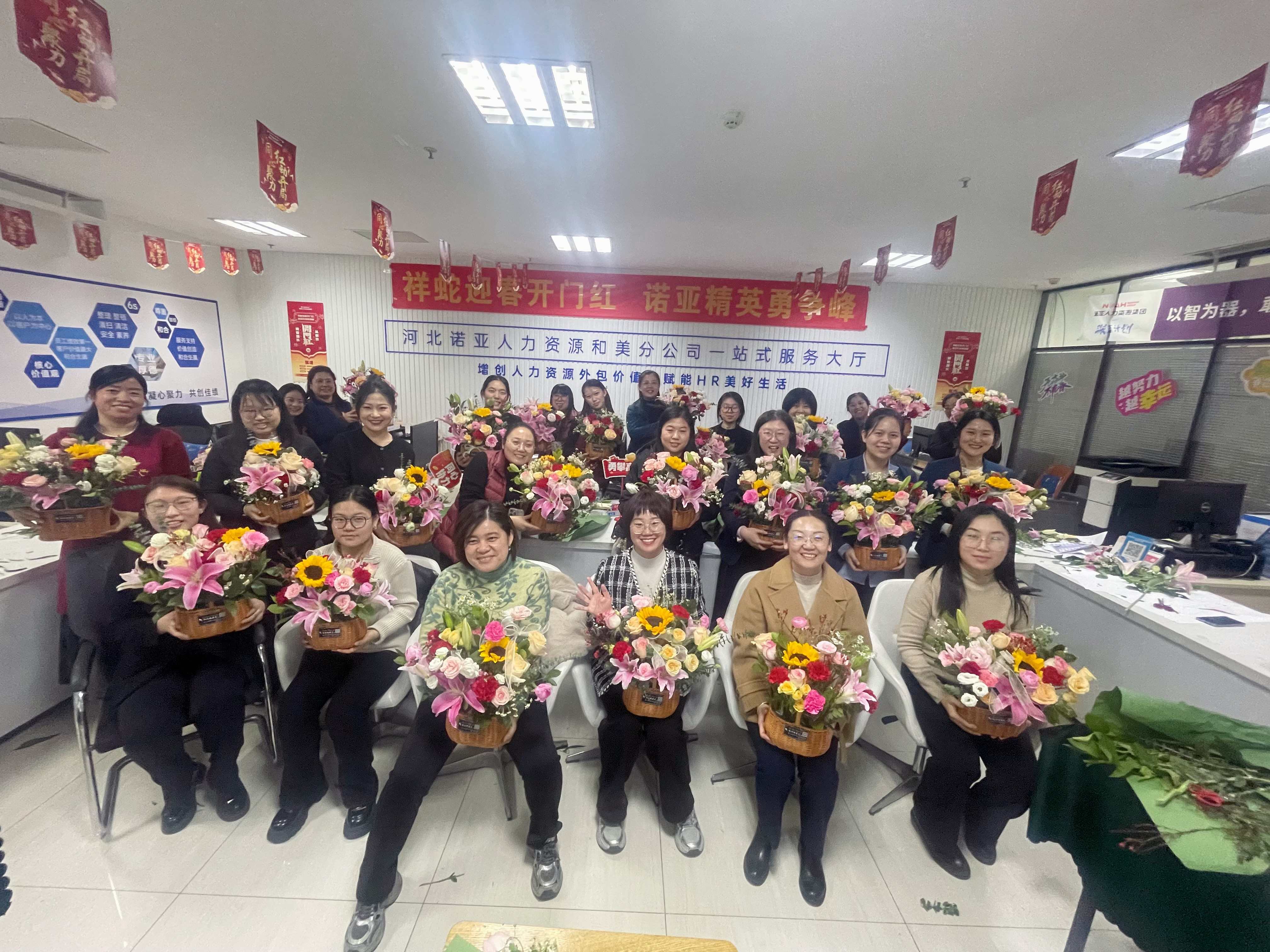 婦女節(jié)插花活動，綻放女性芳華